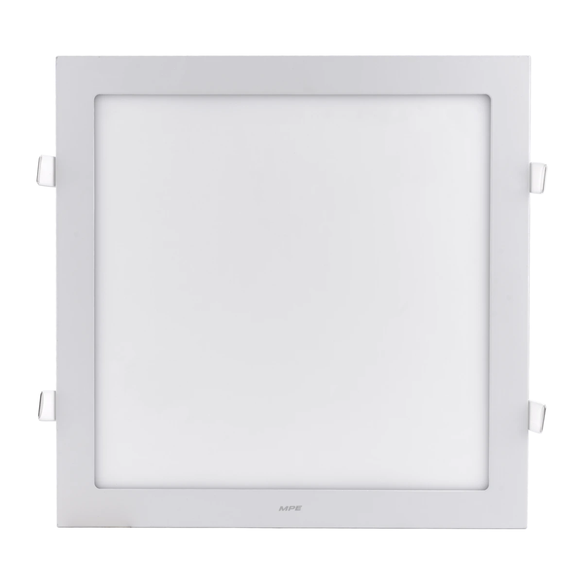 Đèn LED panel nhôm âm trần vuông 24W sáng trắng MPE SPL-24T
