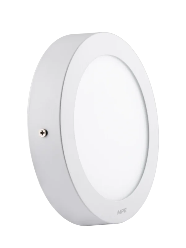 Đèn LED panel nhôm dimmer gắn nổi 12W sáng vàng MPE SRPL-12V/DIM