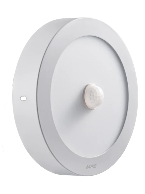 Đèn LED panel nhôm cảm biến gắn nổi 12W sáng trắng MPE SRPL-12T/MS