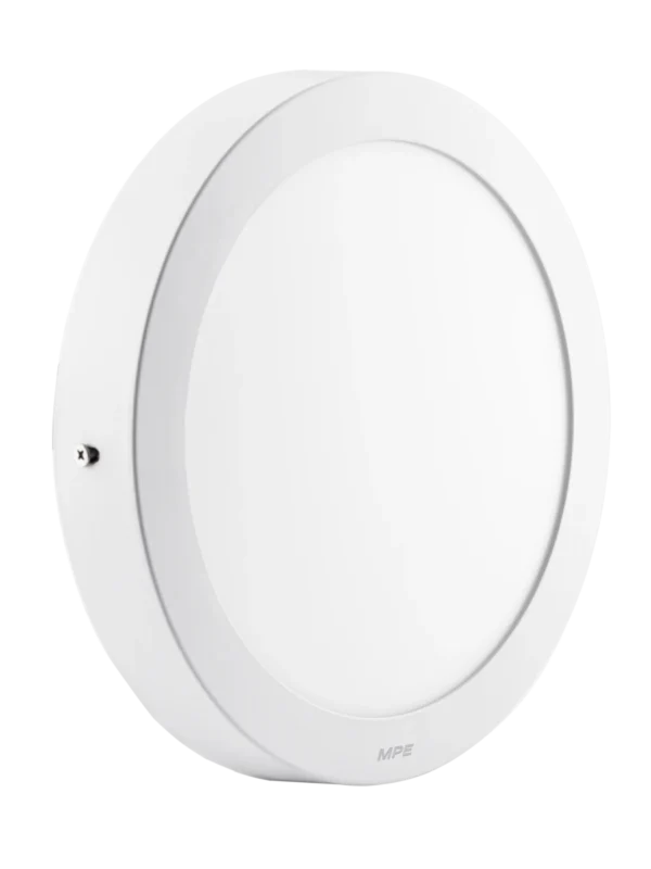 Đèn LED panel nhôm vỏ trắng gắn nổi 18W đổi màu MPE SRPL-18/3C