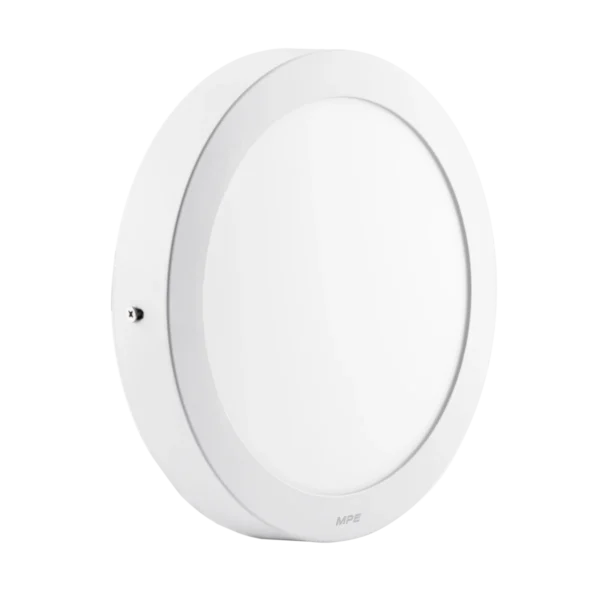 Đèn LED panel nhôm vỏ trắng gắn nổi 18W sáng trắng MPE SRPL-18T