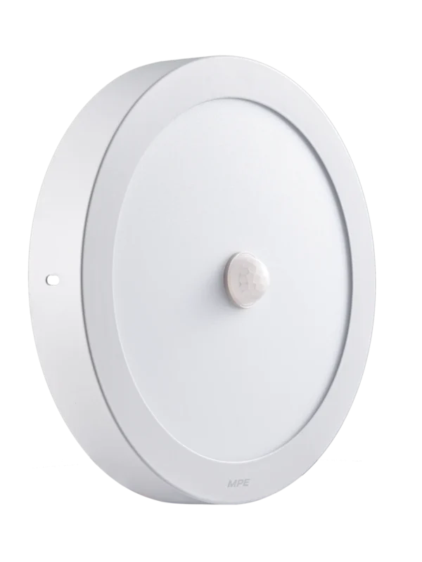 Đèn LED panel nhôm cảm biến gắn nổi 18W sáng trắng MPE SRPL-18T/MS