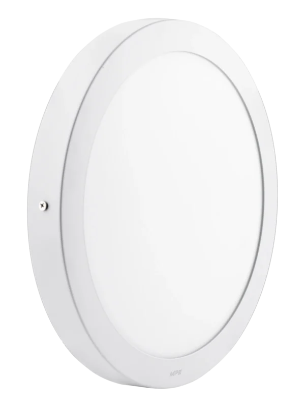 Đèn LED panel nhôm vỏ trắng gắn nổi 24W sáng trắng MPE SRPL-24T