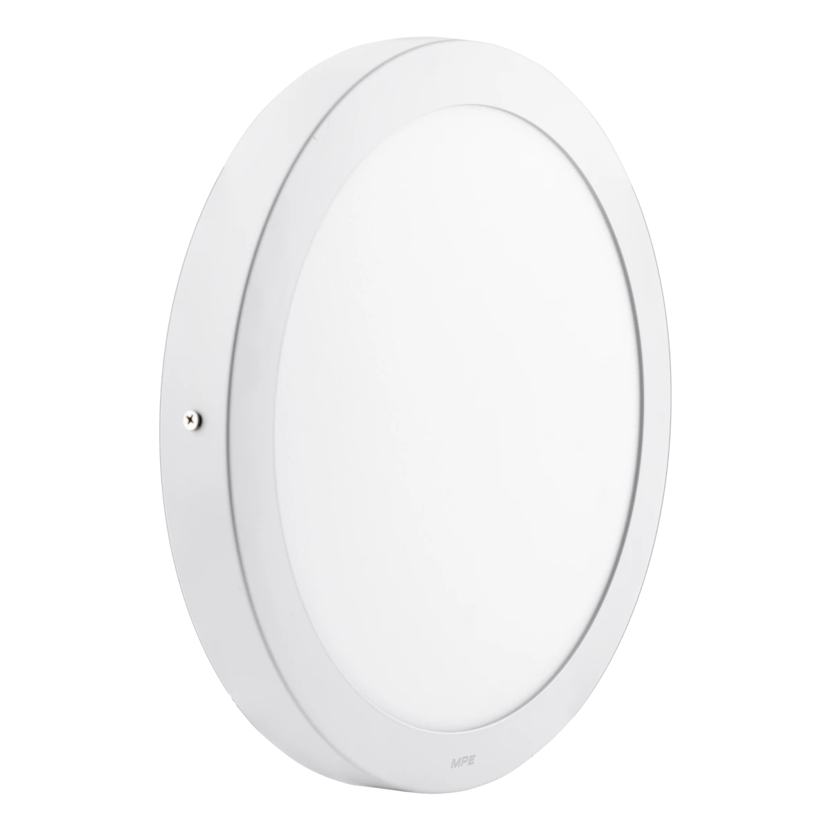 Đèn LED panel nhôm vỏ trắng gắn nổi 24W sáng vàng MPE SRPL-24V