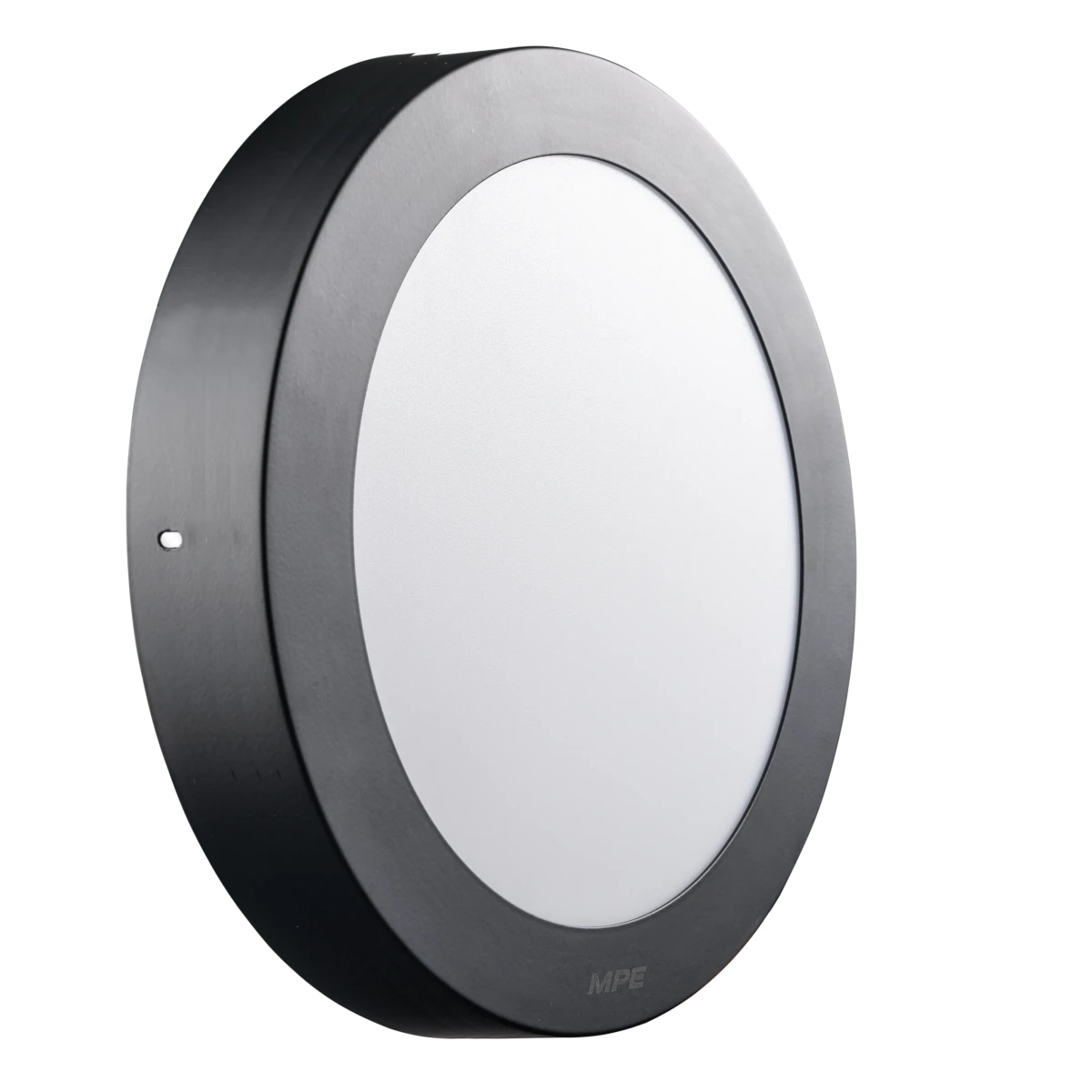 Đèn LED panel nhôm vỏ đen gắn nổi 12W sáng trắng MPE SRPLB-12T