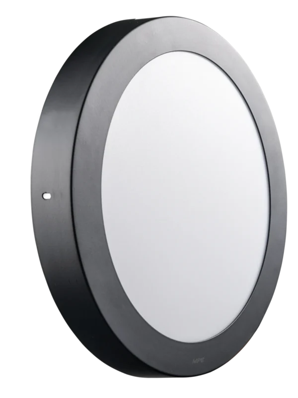 Đèn LED panel nhôm vỏ đen gắn nổi 18W đổi màu MPE SRPLB-18/3C