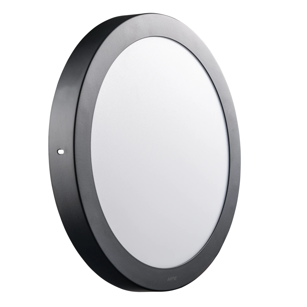 Đèn LED panel nhôm vỏ đen gắn nổi 24W sáng vàng MPE SRPLB-24V