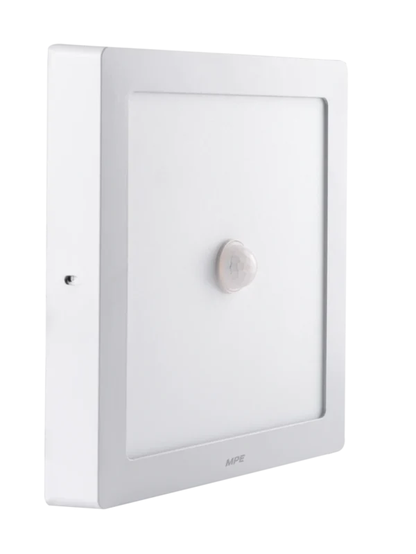 Đèn LED panel nhôm cảm biến gắn nổi 18W sáng trắng MPE SSPL-18T/MS