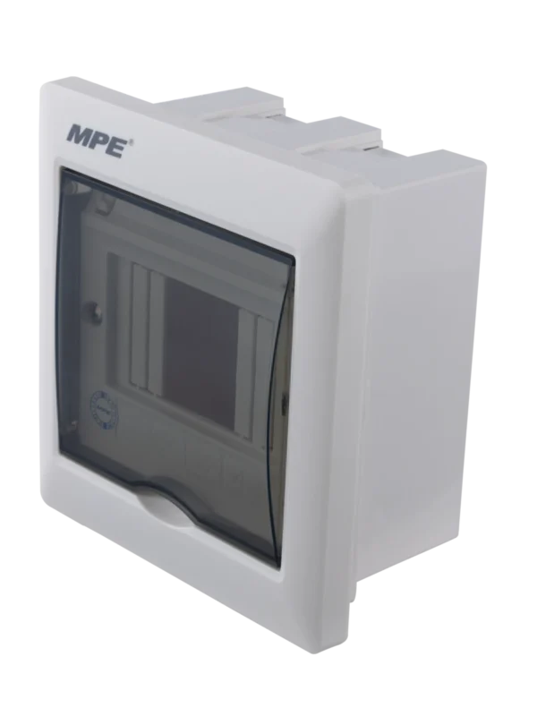 Tủ điện âm tường đế nhựa chứa MCB 2-4 cực MPE TS-4/P